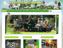 Tablet Screenshot of klein-erzgebirge.de